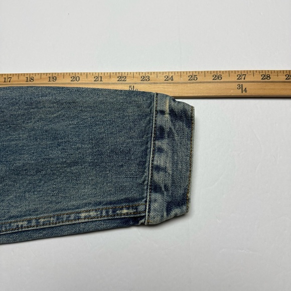 abercrombie boys' distressed Heavyweight Denim Jacket Size: XL - Picture 11 of 13